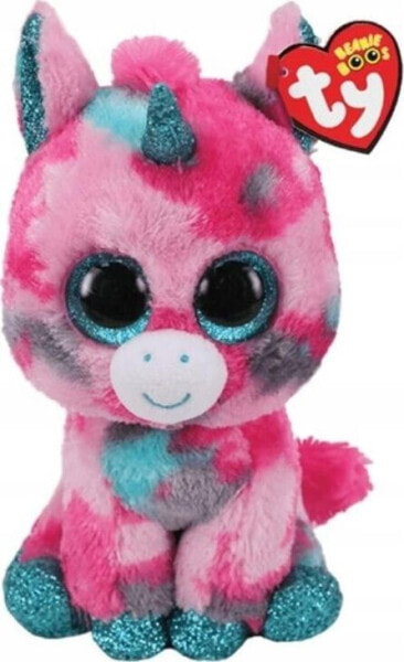 MGA Ty Gumball, cuddly toy (pink / turquoise, 24 cm, unicorn)