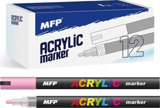 MFP paper flamaster akrylowy 4mm - różowy 6410826