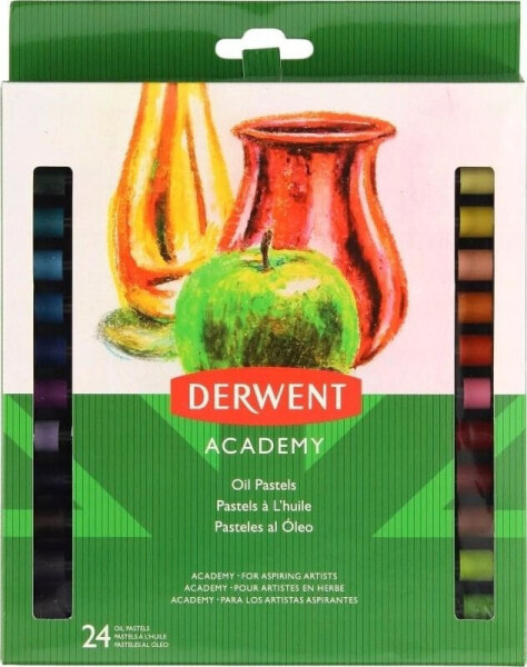 Derwent Zestaw pasteli olejnych Derwent 24