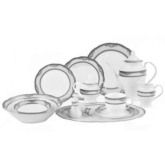 Victoria 57-Pc. Dinnerware Set, Service for 8