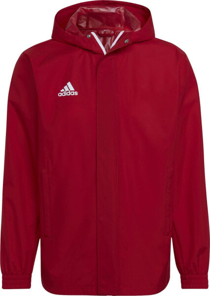 Kurtka męska Adidas Entrada 22 All-Weather czerwona r. L