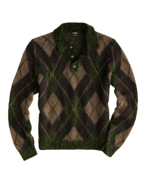 Todd Snyder Mohair & Wool-Blend Polo Sweater Men's