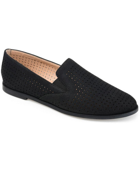 Women's Lucie Perforated Slip On Loafers