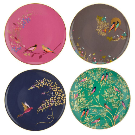 Sara Miller 8" Set of 4 Assorted Plates