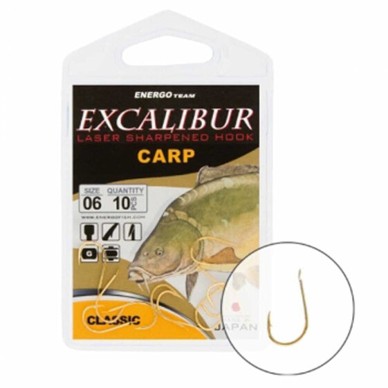 EXCALIBUR Carp Classic Dorado Spaded Hook