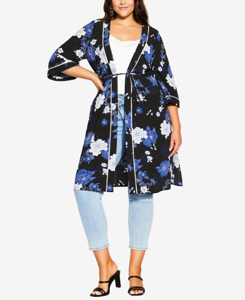 Plus Size La Fleur Jacket