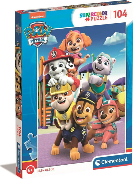 Clementoni Clementoni Puzzle 104el Super Psi Patrol PAW PATROL 27178