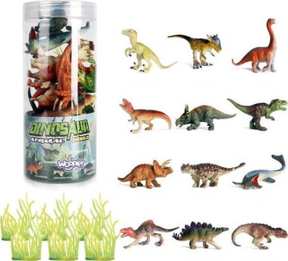 Woopie Zestaw Figurki Dinozaury 18 Szt. - Wersja 2 Lumarko!