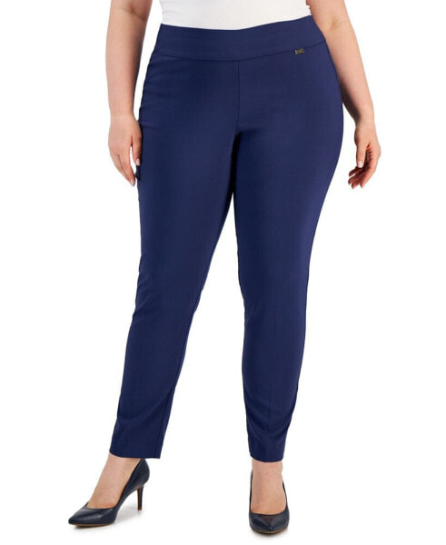 Plus Size Bengaline Skinny Pants, Created for Macy's