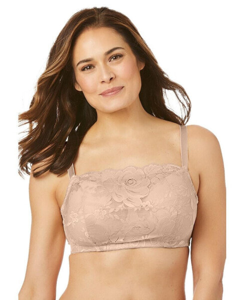 Plus Size Lace Wireless Cami Bra