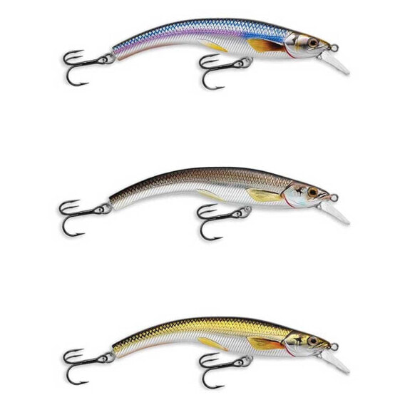 LIVE TARGET Rainbow Smelt Banana RSB91S Suspending minnow 9g 91 mm