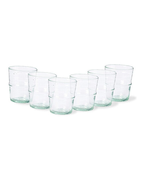 Glass Tumblers, Set of 6