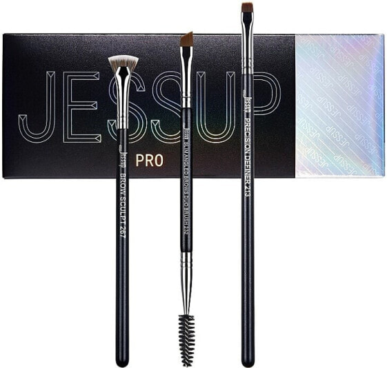 Make-up-Pinsel-Set T326 3-tlg.