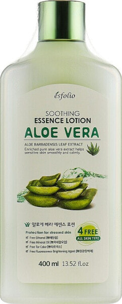 Beruhigende Lotion mit Aloe Vera