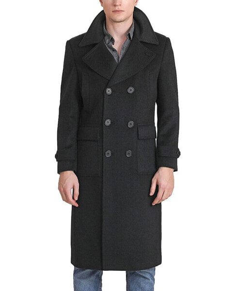 Men Peter Wool Blend Long Walker Coat