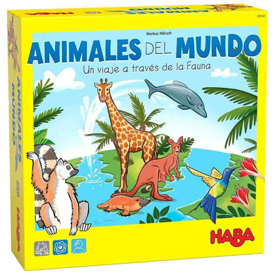 HABA Animals Of The World Board Game