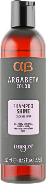 Pflegendes Shampoo für gefärbtes Haar - Dikson Argabeta Shine Shampoo 250 ml