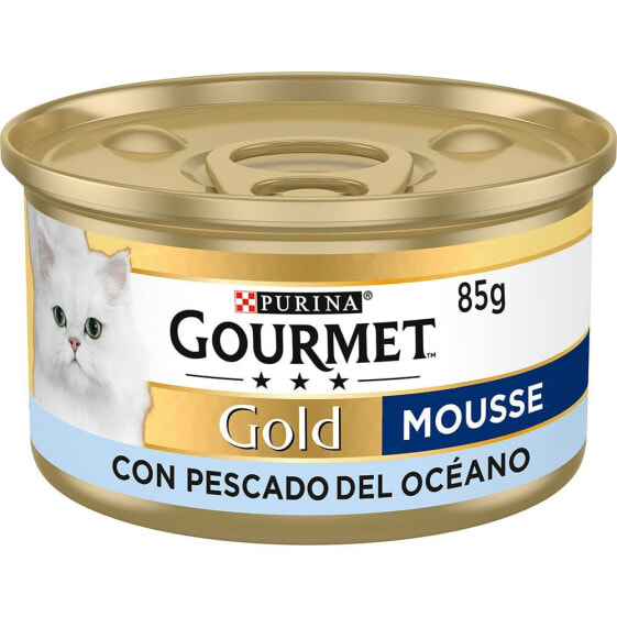 PURINA Gourmet Gold Ocean Fish Mousse 24x85g Cat Food