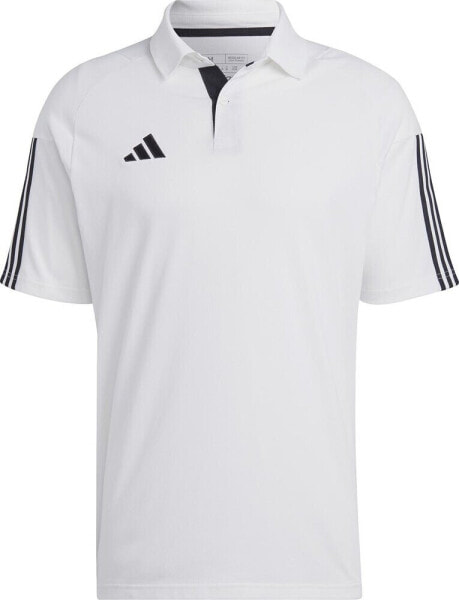 Adidas Koszulka męska adidas Tiro 23 Competition Polo biała IC4575 XS