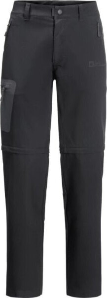 Jack Wolfskin Jack Wolfskin Active Track Zip Off M Pants 1508241-6350 Czarne 52