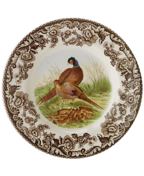 "Woodland" Bird Canapé Plates, Set of 4