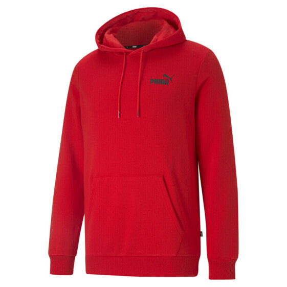 Puma Essentials Small Logo Pullover Hoodie Mens Red Casual Outerwear 58669011