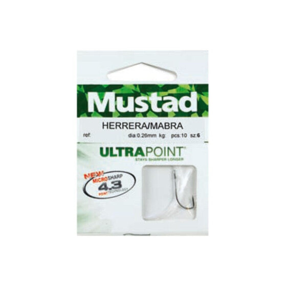 MUSTAD Herrera 52002NP-BN tied hook