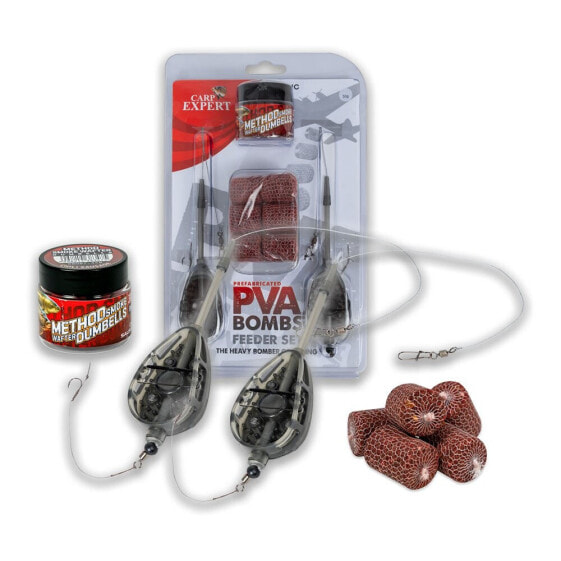 CARP EXPERT Rapid PVA Bomb Rig Feeder Set