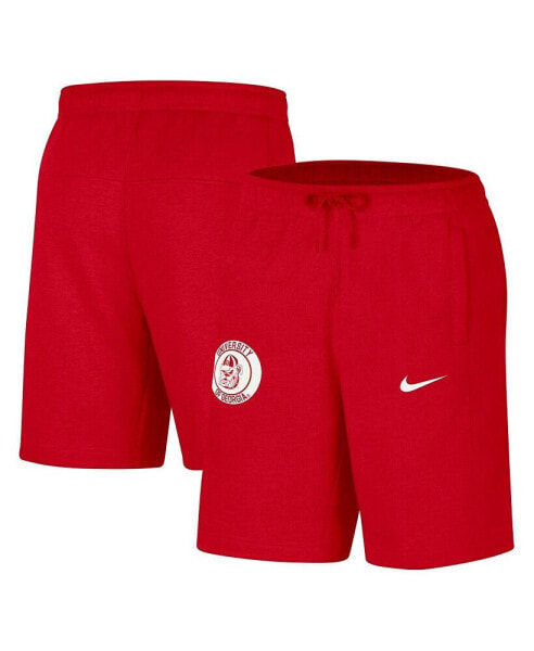 Men's Red Georgia Bulldogs Logo Shorts