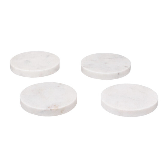 Glasuntersetzer MARBLE, Ø 10 cm, 4er-Set