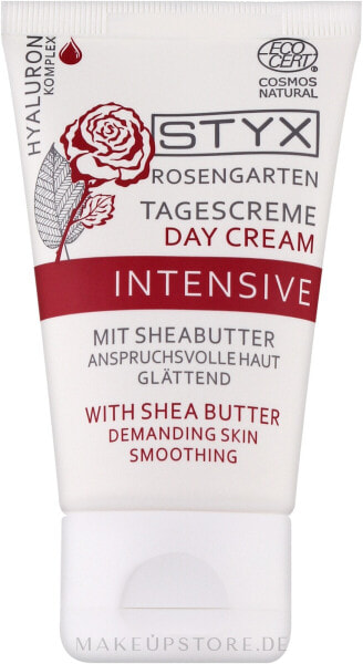 Glättende Tagescreme mit Sheabutter für anspruchsvolle Haut - Styx Naturcosmetic Rose Garden Intensive Day Cream 30 ml