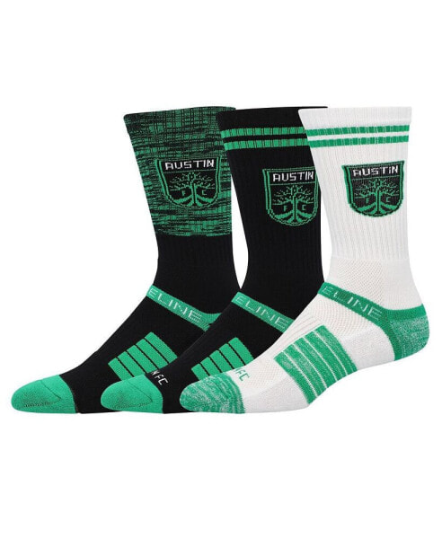 Men's Austin FC Premium 3-Pack Knit Crew Socks Set