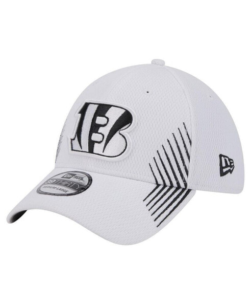 Men's White Cincinnati Bengals Active 39thirty Flex Hat