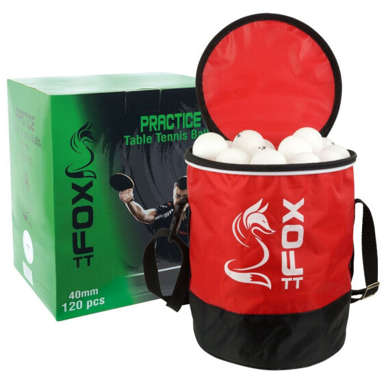 FOX TT Practice Table Tennis Balls And Bag