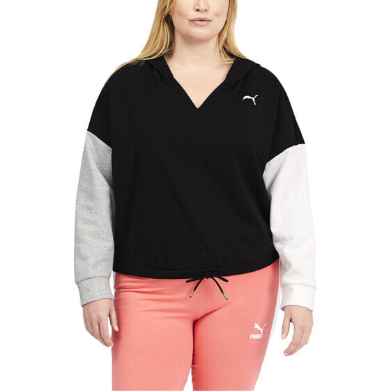 Puma Modern Sports Pullover Hoodie Plus Womens Size 2X 846869-01