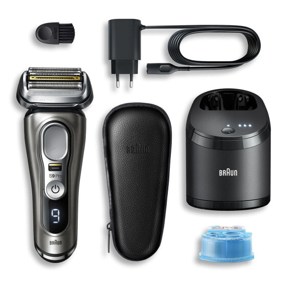 Braun Series 9 Pro 9485cc - Foil shaver - 0.05 mm - Black - Silver - LED - Battery - Lithium-Ion (Li-Ion)