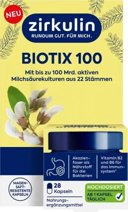 BIOTIX 100 Kapseln 28 St, 12 g