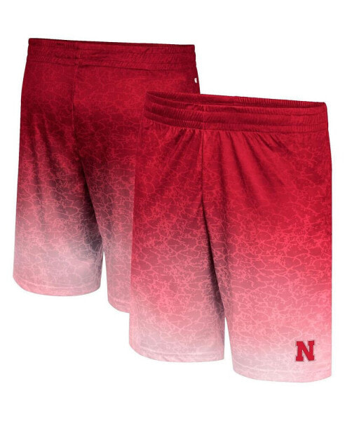 Men's Scarlet Nebraska Huskers Walter Shorts