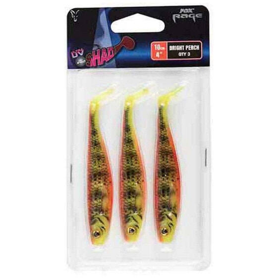 FOX RAGE Pro Shad Soft Lure 100 mm 3 units