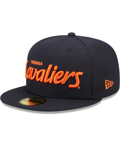 Men's Navy Virginia Cavaliers Griswold 59FIFTY Fitted Hat