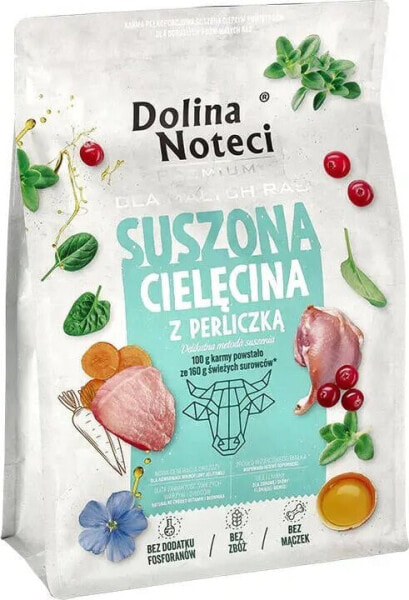 Dolina Noteci DOLINA NOTECI PREMIUM 3kg MAŁE RASY CIELĘCINA Z PERLICZKĄ