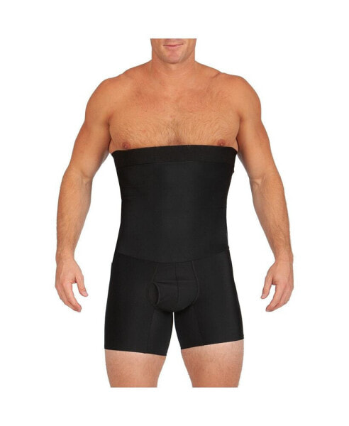 Men's Big & Tall Compression Hi-Waist Ab Undershorts