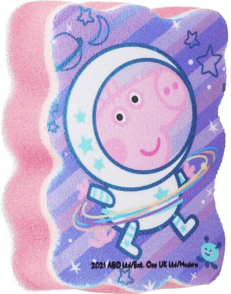 Badeschwamm für Kinder Peppa Pig Peppa-Astronaut rosa