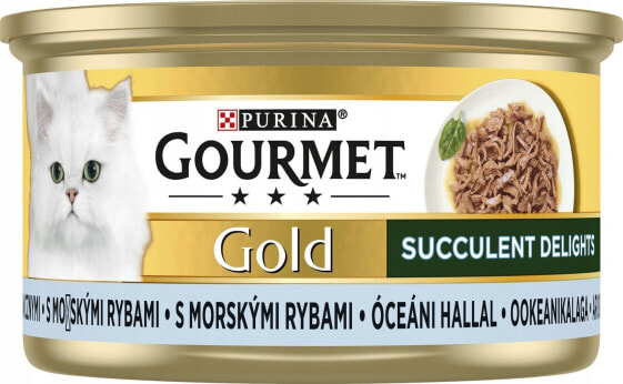 Gourmet Gourmet Gold Karma dla kotów Succulent Delights z rybami oceanicznymi 85 g