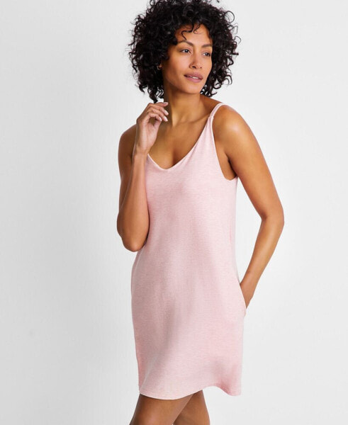 Women's Fluid Knit Solid Tank Chemise, Created for Macy's