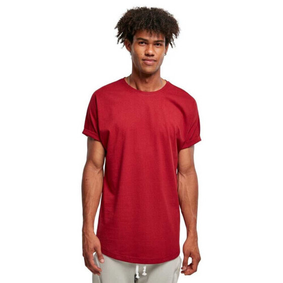 URBAN CLASSICS Long Shaped Turnup short sleeve T-shirt