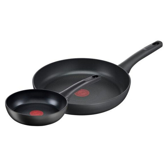 Набор кастрюль Tefal G26890 Чёрный Алюминий 2 штук Ø 22 cm Ø 28 cm