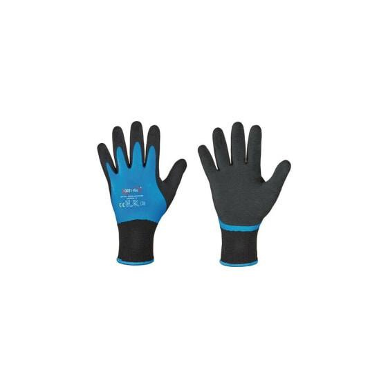 Optiflex Handschuhe Winter Aqua Guard Größe 8 schwarz/blau EN 388, EN 511 PSA-Kategorie II , VE: 12 Paar