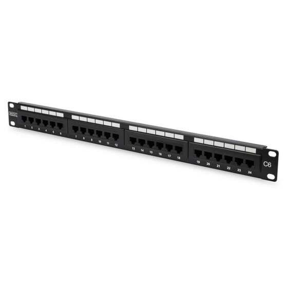 DIGITUS Cat6 UTP Patch Panel 24 ports