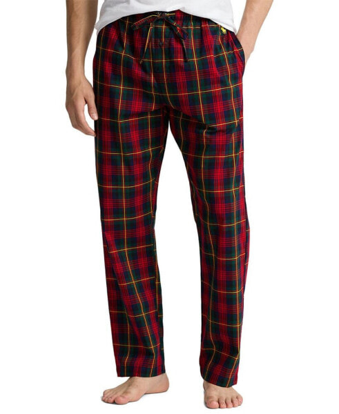 Men's Woven Plaid Pajama Pants